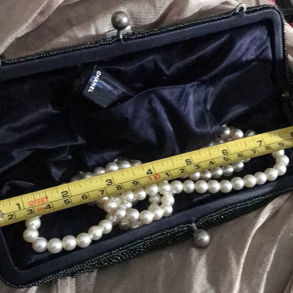 Green pearl evening clutch - Picture 4 of 4